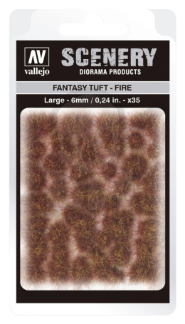 Vallejo SC431 Fantasy Tuft - Fire 6mm