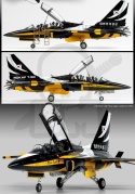 Academy 12242 ROKAF T-50B Black Eagles 1:48 model samolotu