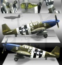 Academy 12303 USAAF P-51B Blue Nose 1:48 model samolotu