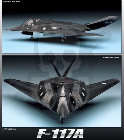 Academy 12475 F-117A Stealth bomber 1:72