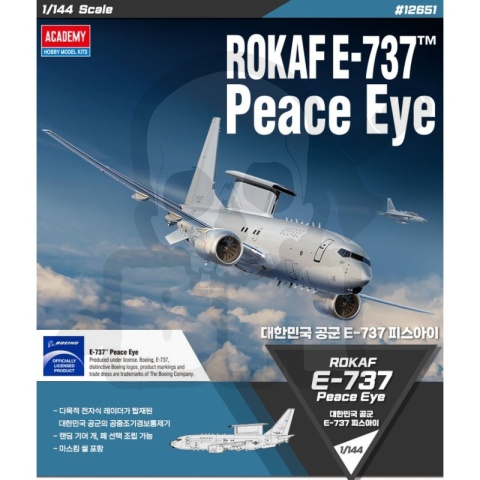 Academy 12651 ROKAF Boeing E-737 Peace Eye 1:144 model samolotu