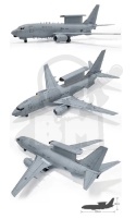 Academy 12651 ROKAF Boeing E-737 Peace Eye 1:144 model samolotu