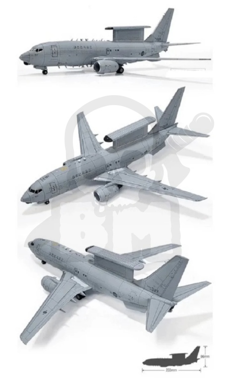 Academy 12651 ROKAF Boeing E-737 Peace Eye 1:144 model samolotu