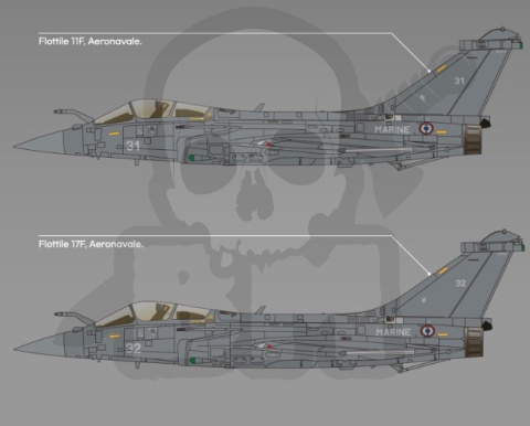 Academy 12655 Dassault Rafale M 1:144 model samolotu