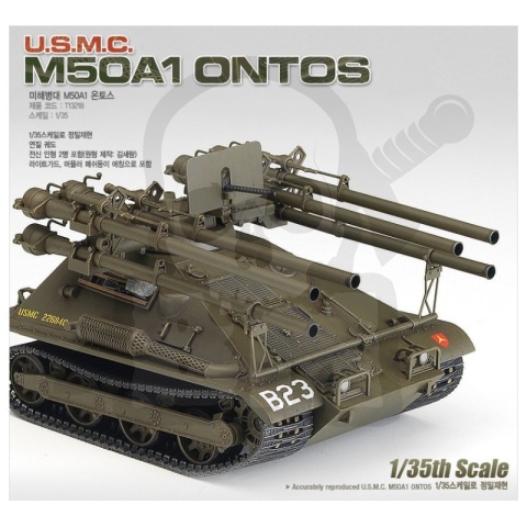 Academy 13218 U.S.M.C M50A1 Ontos 1:35 model niszczyciela czołgów