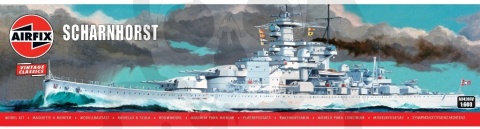 Airfix 04206V Scharnhorst 1:600 model niemieckiego pancernika