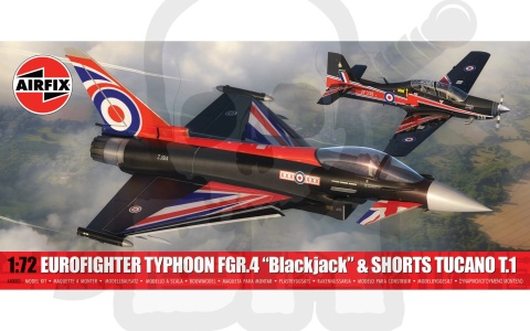 Airfix 40003 Eurofighter Typhoon FGR.4 Blackjack & Shorts Tucano T.1 1:72