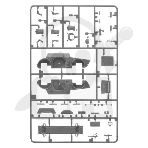 BOLT ACTION AB41/43 Armoured car - włoski wóz pancerny