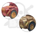 BOLT ACTION AB41/43 Armoured car - włoski wóz pancerny