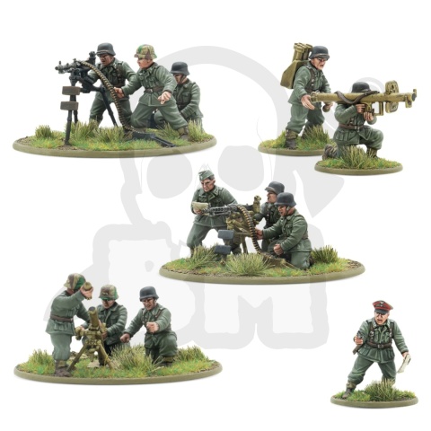 BOLT ACTION German Heer Heavy Weapons Platoon