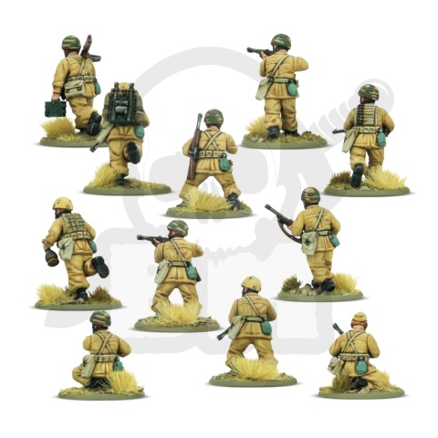 BOLT ACTION Italian Paracadutisti - 6 żołnierzy włoska elita