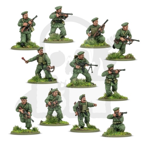 BOLT ACTION Italian Paracadutisti - 6 żołnierzy włoska elita