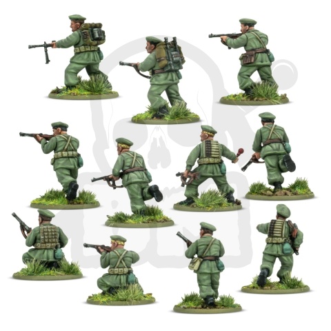 BOLT ACTION Italian Paracadutisti - 6 żołnierzy włoska elita