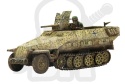 BOLT ACTION Sd.Kfz 251/10 ausf D 37mm Pak 36 niemiecki transporter wsparcia