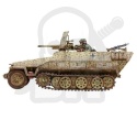 BOLT ACTION Sd.Kfz 251/10 ausf D 37mm Pak 36 niemiecki transporter wsparcia