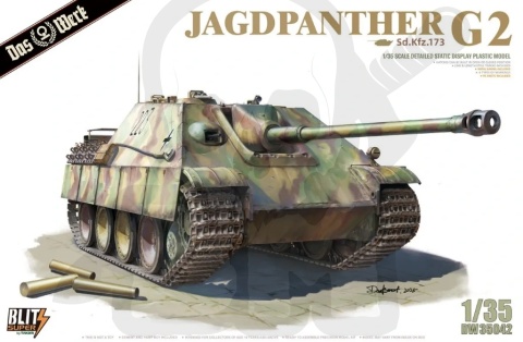 Das Werk 35042 Sd.Kfz.173 Jagdpanther G2 1:35 model łowcy czołgów 1:35