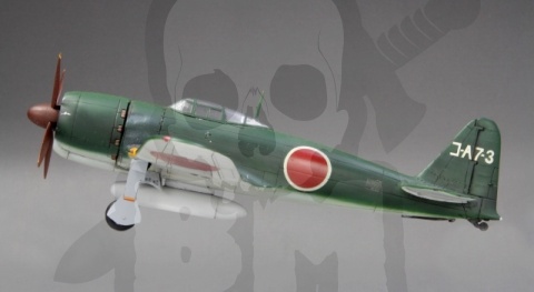 Fine Molds FQ01 Mitsubishi A7M2 Reppu Sam 1:72 model samolotu