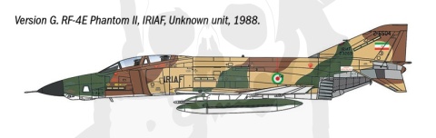 Italeri 1477 RF-4 C/E Phantom II 1:72 model samolootu