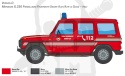 Italeri 3663 Mercedes Benz G230 Feuerwehr 1:24 model samochodu