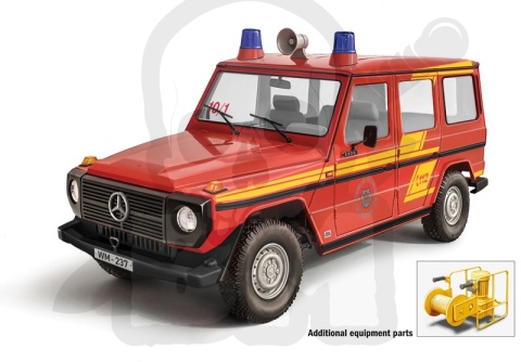 Italeri 3663 Mercedes Benz G230 Feuerwehr 1:24 model samochodu