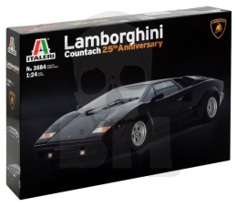 Italeri 3684 Lamborghini Countach 25th Anniversary 1:24 - model samochodu