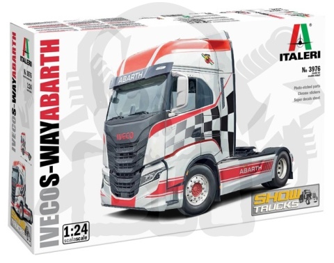Italeri 3976 Iveco S-Way Abarth (Show Truck) 1:24 model ciężarówki