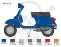 Italeri 4645 Vespa PX 125/150 (1978) 1:9 model skutera