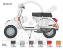 Italeri 4645 Vespa PX 125/150 (1978) 1:9 model skutera