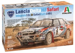 Lancia Delta HF Integrale 16v Safari Rally 1991 1:12 model samochodu