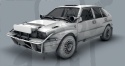 Lancia Delta HF Integrale 16v Safari Rally 1991 1:12 model samochodu