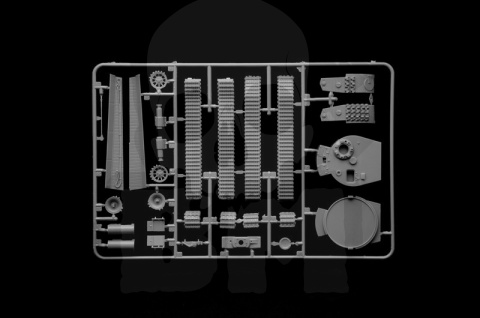 Italeri 75002 Pz. kpfw. VI Tiger I Starter Set - Easy Paint 1:56