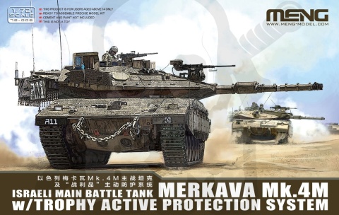 Meng 72006 Israeli Main Battle Tank Merkava Mk.4M 1:72 model czołgu
