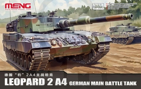 Meng 72009 Leopard 2A4 German Main Battle Tank 1:72 model czołgu