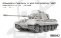 Meng 72011 German Heavy Tank Sd.Kfz.182 King Tiger (Henschel Turret) 1:72 model czołgu