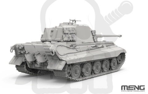 Meng 72011 German Heavy Tank Sd.Kfz.182 King Tiger (Henschel Turret) 1:72 model czołgu
