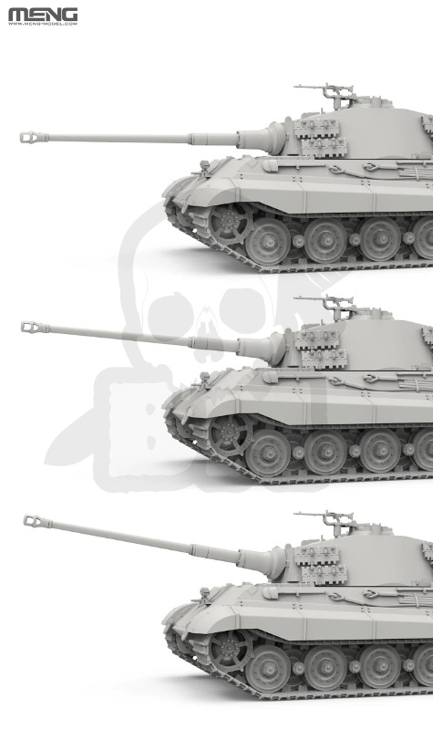 Meng 72011 German Heavy Tank Sd.Kfz.182 King Tiger (Henschel Turret) 1:72 model czołgu