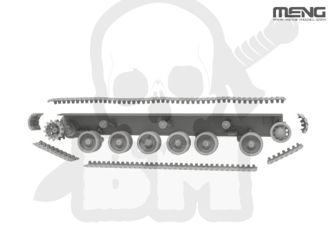 Meng 72014 Chinese PLZ-05 155 mm Self-Propelled Howitzer 1:72 model działa samobieżnego