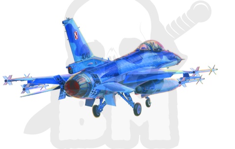 Mistercraft D-116 F-16CJ-52+ Jastrząb/Hawk 1:72 PRZECENA
