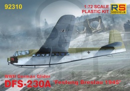RS 92310 DFS-230A Festung Breslau 1945 1:72 model szybowca
