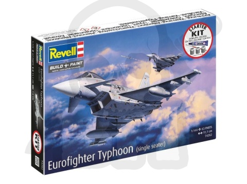 Revell 74282 Starter Kit 1:144 Eurofighter Typhoon