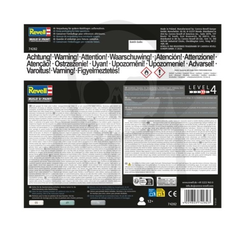 Revell 74282 Starter Kit 1:144 Eurofighter Typhoon