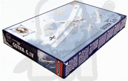 Roden 011 Gotha G.IV 1:72 niemiecki bombowiec I wojna światowa