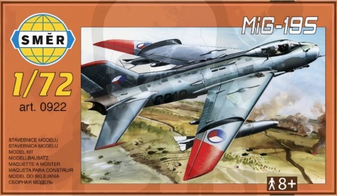 Smer 0922 MiG-19S 1:72 - PRZECENA - brak podstawki
