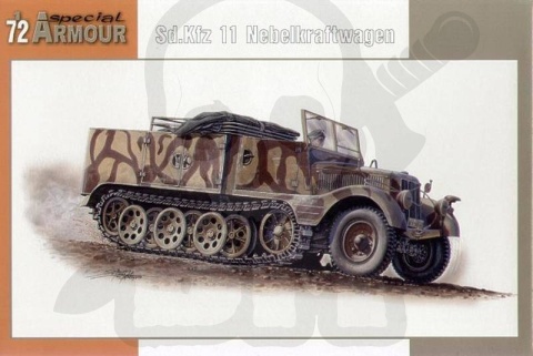 Special Armour 72004 Sd.Kfz 11/4 Nebelkraftwagen 1:72 - model transportera