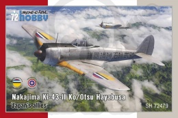 Special Hobby 72479 Nakajima Ki-43-II Ko/Otsu Hayabusa Japan's allies 1:72