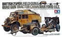 Tamiya 35044 British 25PDR. Field Gun & Quad Gun Tractor Canadian Ford F.G.T. 1:35