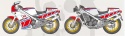 Tamiya 14037 1:12 Yamaha RZV 500R - model motocykla