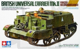 Tamiya 35249 Universal Carrier Forced Reconnaissance 1:35 model transportera
