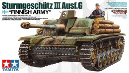 Tamiya 35310 Sturmgeschutz III Ausf.G Finnish Army 1:35 model działa