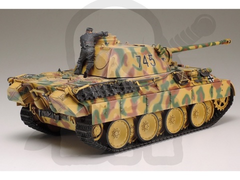 Tamiya 35345 German Tankl Pz.Kpfw. Panther Ausf. D 1:35 - model czołgu